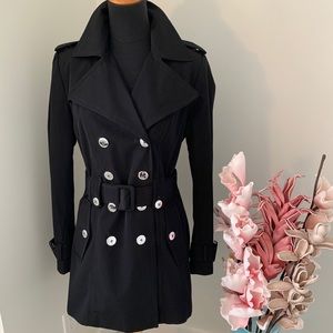 Black Calvin Klein Coat